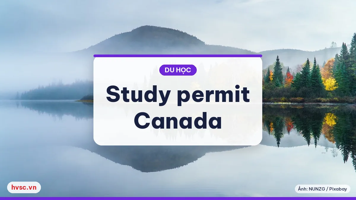 Ảnh minh hoạ: Du học Canada: study permit, thư mời nhập học và chứng minh tài chính