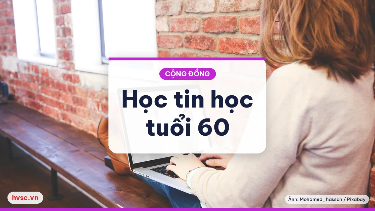 Ảnh minh hoạ: Tin học văn phòng cho người lớn tuổi: lộ trình 4 tuần ở nhà