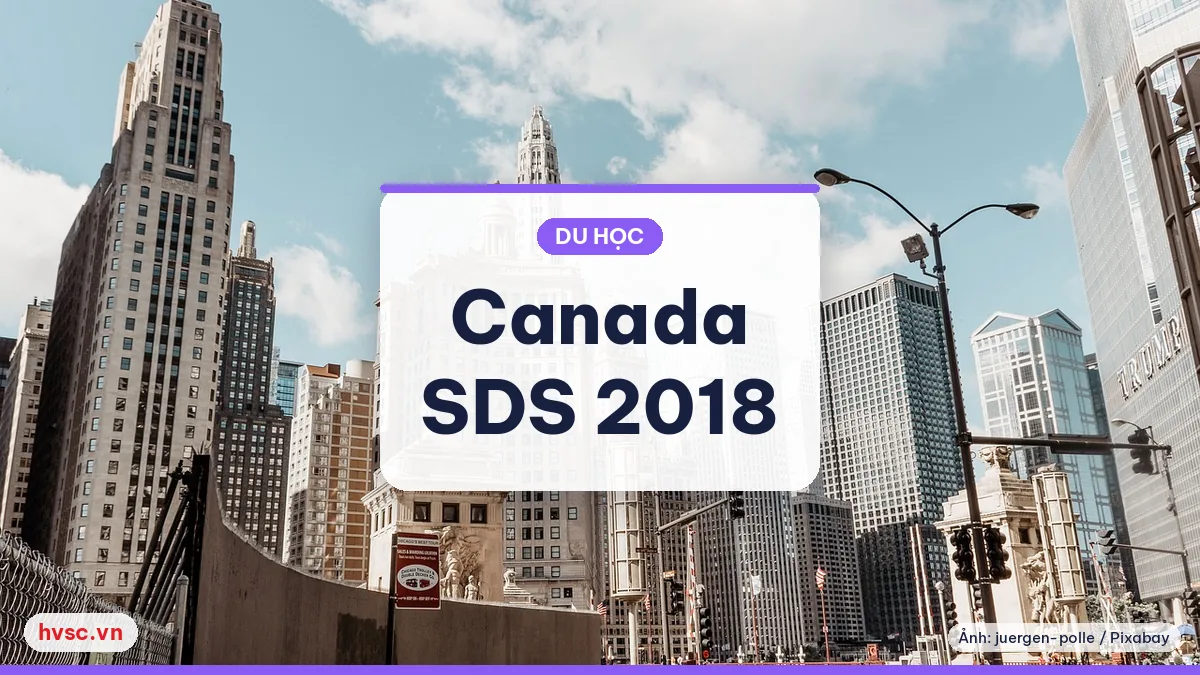 Ảnh minh hoạ: Canada ra mắt Student Direct Stream (SDS) năm 2018: điều cần hiểu