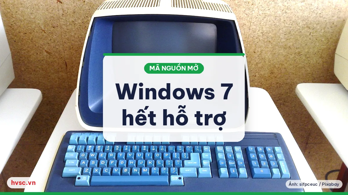 Ảnh minh hoạ: Windows 7 hết hỗ trợ 14/1/2020: kiểm kê máy và các hướng chuyển đổi