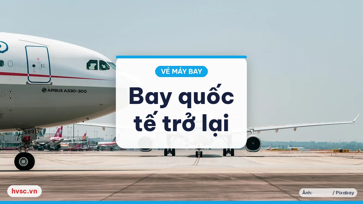 Illustration: From 15/3/2022 Vietnam reopens to tourism: what to note when booking international flights
