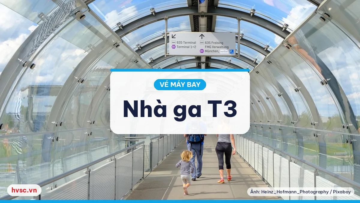 Ảnh minh hoạ: Nhà ga T3 Tân Sơn Nhất: thông tin dự án và lưu ý cho hành khách