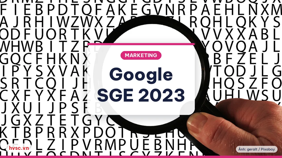 Ảnh minh hoạ: SGE: Google thử trả lời bằng AI (5/2023): tác động tới nội dung website