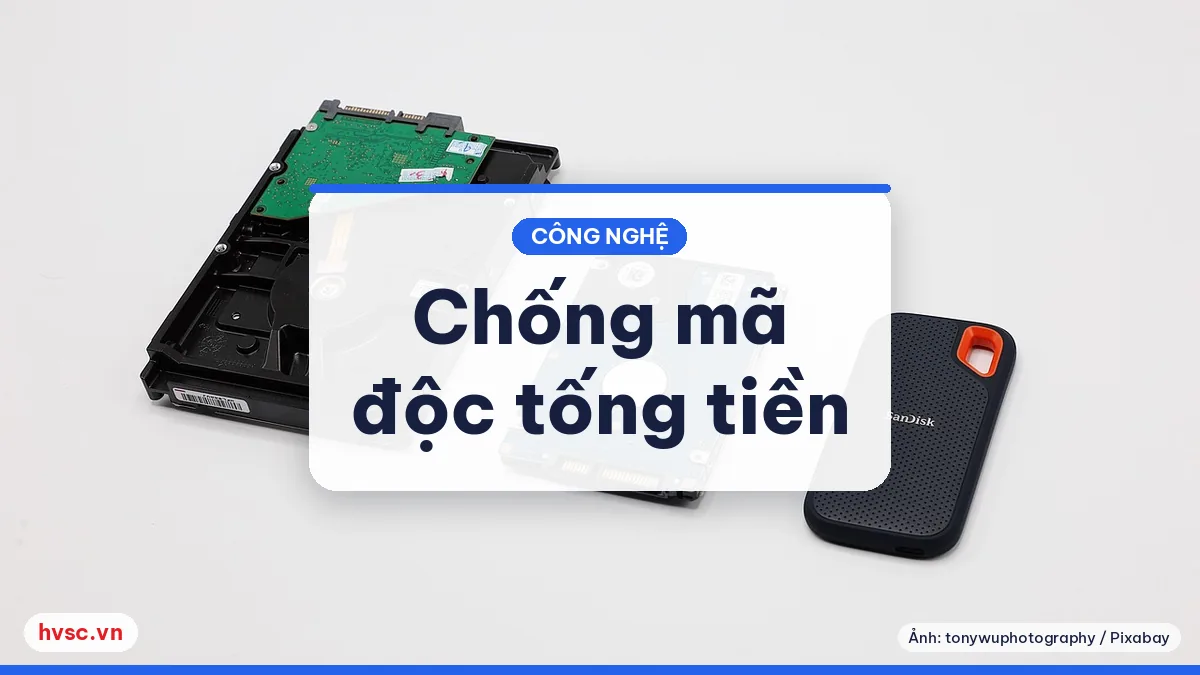 Ảnh minh hoạ: Mã độc tống tiền và sao lưu offline: kế hoạch cho văn phòng nhỏ