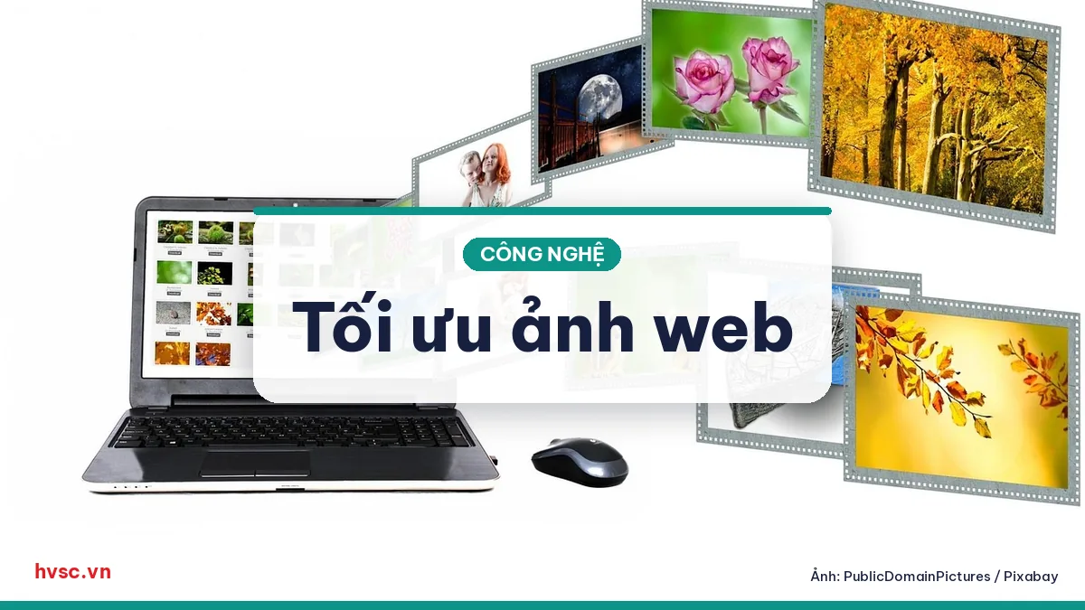Ảnh minh hoạ: Tối ưu ảnh cho website: WebP, kích thước, tải chậm hợp lý