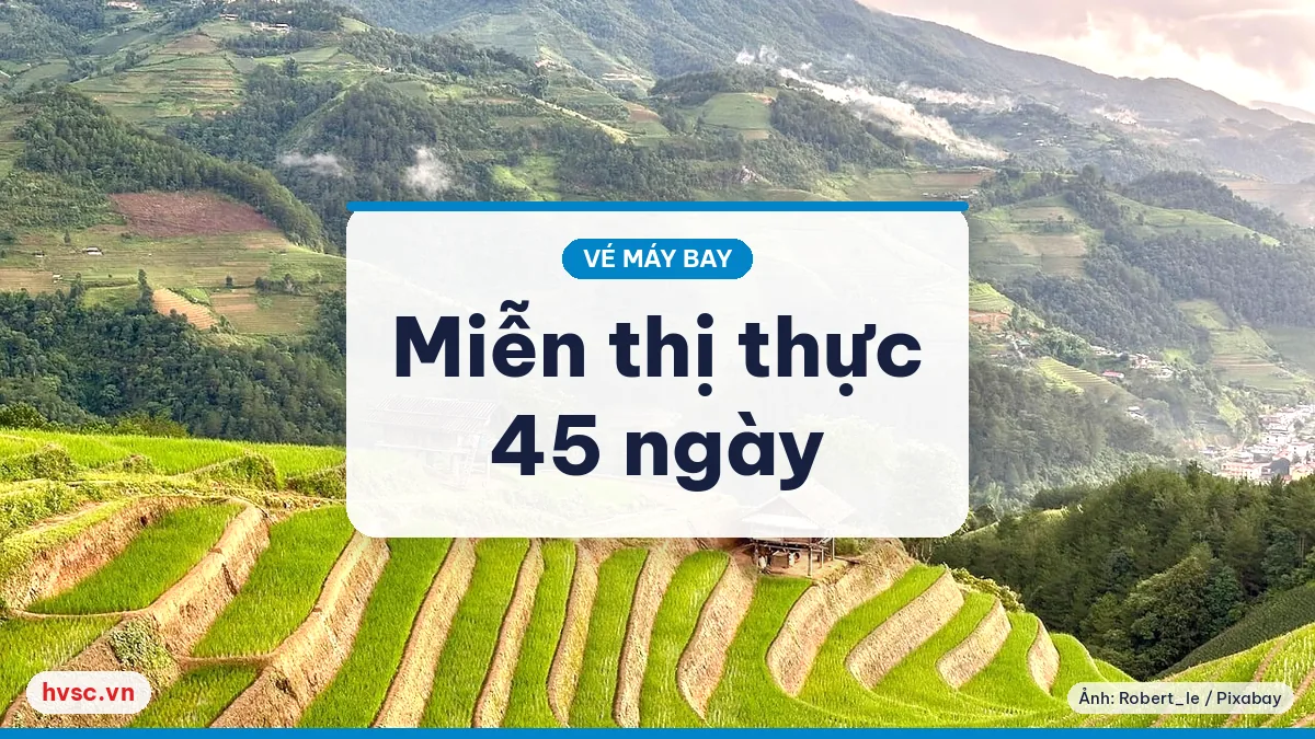 Ảnh minh hoạ: Việt Nam miễn thị thực 45 ngày cho một số nước (từ 15/8/2025)