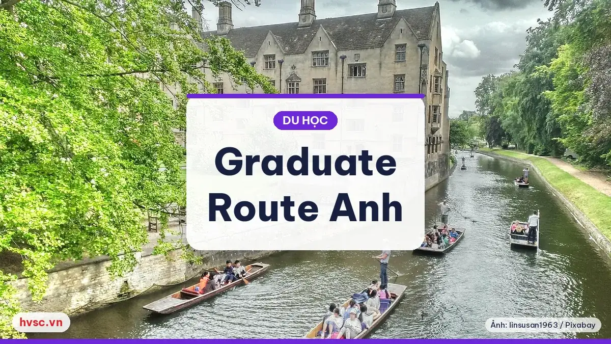 Ảnh minh hoạ: Du học Anh: chính sách Graduate Route và hướng thay đổi công bố 2025