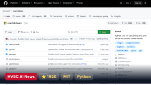MarkItDown: chuyển Word, PDF, Excel sang Markdown