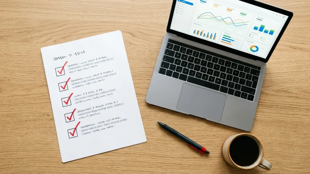 Checklist SEO 2026 cho website doanh nghiệp: 30 việc kiểm tra theo 5 nhóm