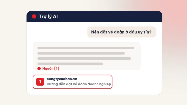 GEO là gì? Tối ưu nội dung để được AI trích dẫn, giải thích cho doanh nghiệp